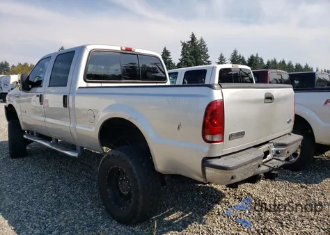 2006 Ford F350 Srw Super Duty из США, поврежденный, VIN 1FTWW31P46EB44538